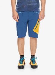Spodenki turystyczne męskie Crazy Short Resolution. Niebieskie szorty męskie CRAZY, m, bez wzorów, z materiału, klasyczne. Za 428.99 zł.