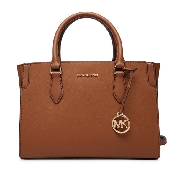 Torebka MICHAEL Michael Kors. Brązowe torebki do ręki damskie MICHAEL Michael Kors, bez wzorów, klasyczne, bez dodatków. Za 828.99 zł.