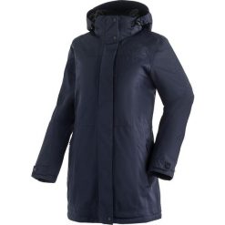 Płaszcz damski Maier Sports Lisa 2.1. Czarne płaszcze damskie Maier Sports, na jesień, bez wzorów, z futra, bez kaptura. Za 1,180.90 zł.