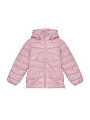 NAME IT Kurtka zimowa 13241672 Różowy Regular Fit. Czerwone buty zimowe dziewczęce Name it, bez wzorów, z syntetyku, bez zapięcia. Za 129.99 zł.