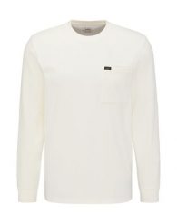 LEE LS POCKET TEE ECRU 112115881. Bluzy męskie Lee, m, bez wzorów, bez kaptura. Za 169.99 zł.