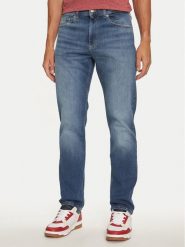 Tommy Jeans Jeansy Ryan DM0DM21054 Granatowy Slim Fit. Niebieskie jeansy męskie Tommy Jeans. Za 289.99 zł.
