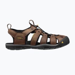 Sandały męskie KEEN Clearwater Cnx. Brązowe sandały męskie Keen, bez zapięcia. Za 399.99 zł.