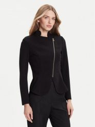 Rinascimento Marynarka CFC0125220003 Czarny Slim Fit. Czarne żakiety damskie Rinascimento, m, bez wzorów, z syntetyku. Za 419.99 zł.