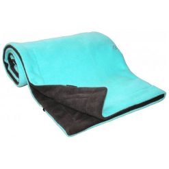 Emitex Koc Polarowy 70 X 100, Antracyt/Turkus. Niebieskie kocyki dla dzieci Emitex, z polaru. Za 59.00 zł.