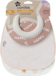 Tommee Tippee TOMMEE TIPPEE bib COMFEEFIT, 0 m+, 2 pcs., beige, multicolour, 46353060. Brązowe śliniaki dla dzieci Tommee Tippee, bez wzorów. Za 66.09 zł.