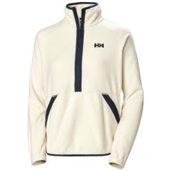 Damski polar 1/2 zip Helly Hansen Rig. Białe kurtki damskie Helly Hansen, na lato, bez wzorów, z polaru, bez kaptura. Za 319.00 zł.