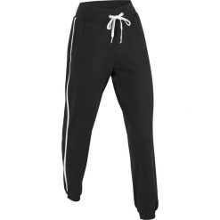Spodnie sportowe, długie, Level 1 bonprix czarny. Spodnie dresowe damskie marki bonprix. Za 74.99 zł.