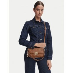 Torebka Liu Jo. Brązowe torebki do ręki damskie Liu Jo, bez wzorów, klasyczne, bez dodatków. Za 559.99 zł.