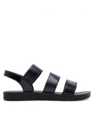Nelli Blu Sandały CSS20370-17 Czarny. Czarne sandały dziewczęce Nelli Blu, z materiału, bez zapięcia. Za 49.99 zł.