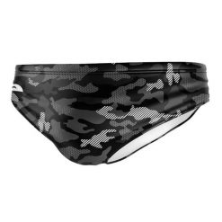 Slipy water polo TURBO Camo Pulse. Brązowe kąpielówki męskie TURBO, l, bez wzorów, do pływania. Za 149.00 zł.