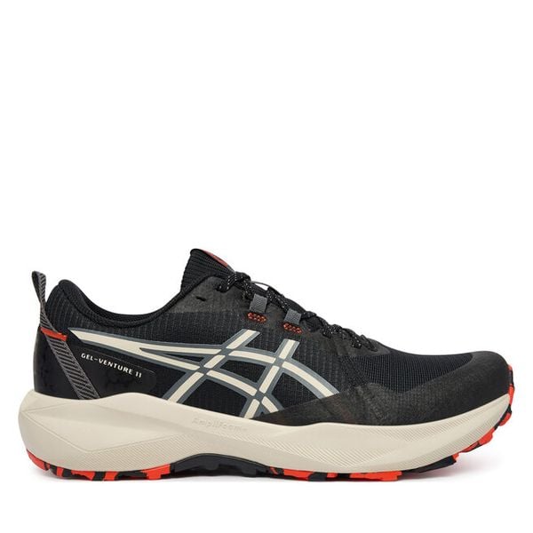 Buty do biegania Asics. Czarne buty sportowe męskie Asics, bez zapięcia, do biegania. Za 299.99 zł.