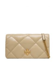 Tory Burch Torebka 158624 Beżowy. Brązowe listonoszki damskie Tory Burch, bez wzorów, ze skóry, bez dodatków. Za 2,119.00 zł.