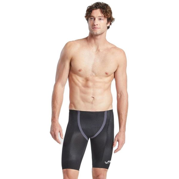 Finis Hydrox Jammer - Czarny - Rozmiar 20. Czarne kąpielówki męskie FINIS, m, bez wzorów, do pływania. Za 8,831.65 zł.