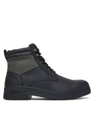 Barbour Trzewiki Eslington MFO0853BK91 Czarny. Czarne botki męskie Barbour, bez wzorów, ze skóry, bez zapięcia. Za 1,099.00 zł.