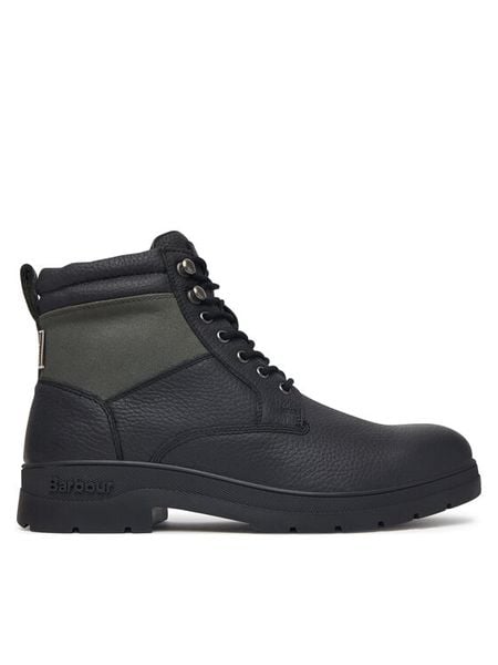 Barbour Trzewiki Eslington MFO0853BK91 Czarny. Czarne botki męskie Barbour, bez wzorów, bez zapięcia. Za 1,099.00 zł.