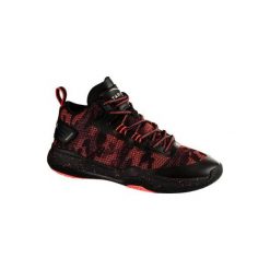 Buty Damskie Do Gry W Koszykówkę Sc500 Mid. Czarne obuwie sportowe damskie TARMAK, bez wzorów, z kauczuku, do koszykówki, Adidas Advantage. Za 199.99 zł.