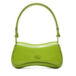 Torebka Diesel. Zielone torebki do ręki damskie Diesel, bez wzorów, klasyczne, bez dodatków. Za 949.99 zł.