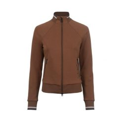 Damska kurtka jeździecka Cavallo Kilea. Brązowe kurtki sportowe damskie CAVALLO, bez wzorów, bez kaptura, do jazdy konnej. Za 353.00 zł.