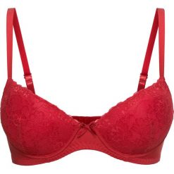 Biustonosz usztywniany bonprix czerwony chili. Czerwone biustonosze bonprix. Za 44.99 zł.