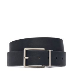 Pasek Calvin Klein. Czarne paski damskie Calvin Klein, bez wzorów. Za 289.99 zł.
