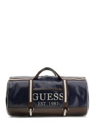 Guess Torba podróżna TMOSVI P6335 Granatowy. Niebieskie torebki do ręki damskie Guess, z aplikacjami, ze skóry, bez dodatków. Za 674.99 zł.