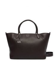Armani Exchange Torebka XW003142 AF26569 U6032 Brązowy ciemny. Brązowe torebki do ręki damskie Armani Exchange, bez wzorów, ze skóry, bez dodatków. Za 829.99 zł.