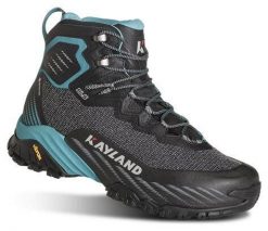 Buty trekkingowe damskie Kayland Duke Mid Ws GTX - black / azure. Czarne trekkingi damskie Kayland, trekkingowe, gore-tex. Za 881.00 zł.