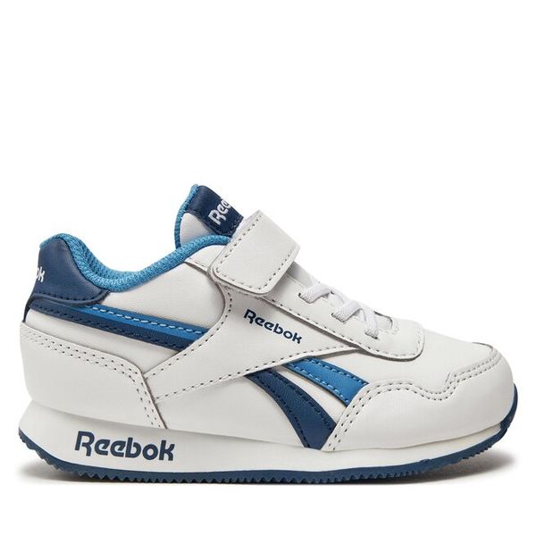 Sneakersy Reebok. Białe trampki i tenisówki chłopięce Reebok, bez wzorów, bez zapięcia. Za 129.99 zł.