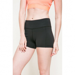Reebok - Szorty. Szare szorty sportowe damskie Reebok, z dzianiny. W wyprzedaży za 79.90 zł.