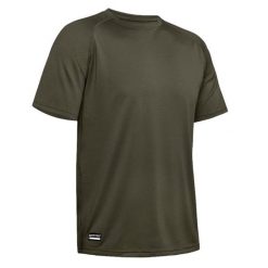 Koszulka męska Under Armour Tactical Tech. Zielone buty sportowe męskie Under Armour, bez zapięcia, na fitness i siłownię. Za 118.99 zł.