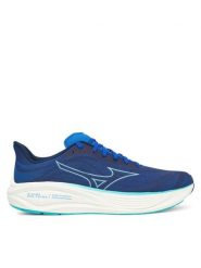 Mizuno Buty do biegania Mizuno Neo Cosmo J1GC2510 Niebieski. Niebieskie buty sportowe męskie Mizuno, z materiału, bez zapięcia, do biegania. Za 319.99 zł.