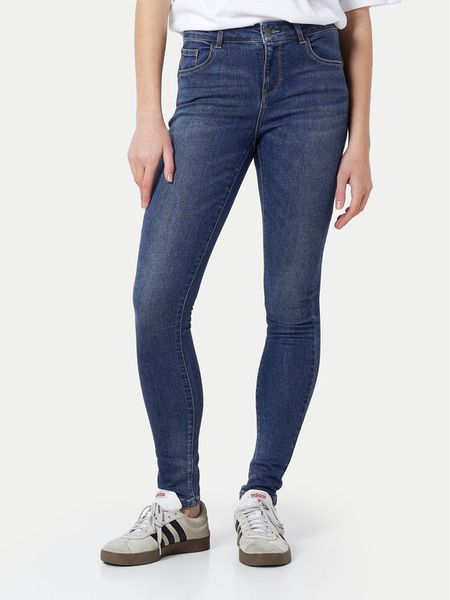 Noisy May Jeansy Jen 27030580 Granatowy Skinny Fit. Niebieskie jeansy damskie Noisy may. Za 159.99 zł.