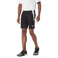 Męskie Spodenki Team Liga. Czarne krótkie spodenki sportowe męskie Puma, m, bez wzorów, do piłki nożnej. Za 117.99 zł.