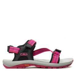 Sandały CMP. Czerwone obuwie sportowe damskie CMP, bez wzorów, trekkingowe. Za 269.99 zł.