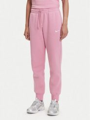 Nike Spodnie dresowe Sportswear Phoenix Fleece FZ7626 Różowy Regular Fit. Czerwone spodnie dresowe damskie Nike, l, bez wzorów, z bawełny. Za 239.99 zł.