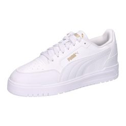 Buty sportowe Puma Shuffle Downtown. Białe obuwie sportowe damskie Puma, bez wzorów, z materiału, na fitness i siłownię. Za 390.00 zł.