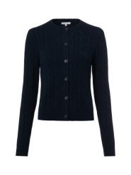 Marie Lund Kardigan damski Kobiety Bawełna niebieski wypukły wzór tkaniny, XS. Niebieskie kardigany damskie Marie Lund, xs, bez wzorów, z bawełny. Za 349.95 zł.