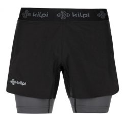 Męskie spodenki funkcjonalne Kilpi IRAZU-M. Niebieskie krótkie spodenki sportowe męskie Kilpi, m, bez wzorów, z materiału, do biegania. Za 145.50 zł.