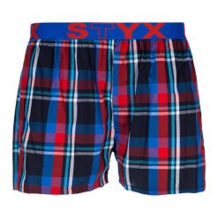 Styx Bokserki Męskie M, Niebieski. Niebieskie bokserki męskie Styx, z bawełny. Za 57.00 zł.