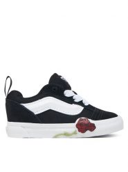 Vans Tenisówki Knu Skool Elastic Lace Ro VN000Y1ZBA21 Czarny. Czarne buty sportowe dziewczęce Vans, bez wzorów, ze skóry, bez zapięcia. Za 239.99 zł.