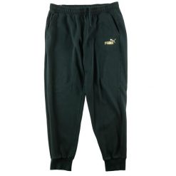 Second life - Puma spodnie dresowe męskie - Stan dobry. Czarne spodnie sportowe męskie Puma, m, bez wzorów, z dresówki, do biegania. Za 63.86 zł.