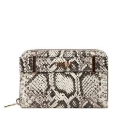 Portfel Guess. Brązowe portfele damskie Guess, z aplikacjami. Za 149.99 zł.