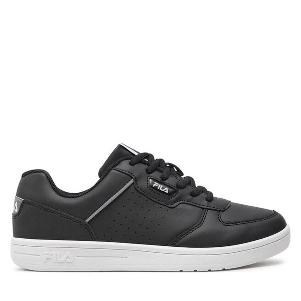 Sneakersy Fila. Czarne trampki i tenisówki chłopięce Fila, bez wzorów, bez zapięcia. Za 119.99 zł.