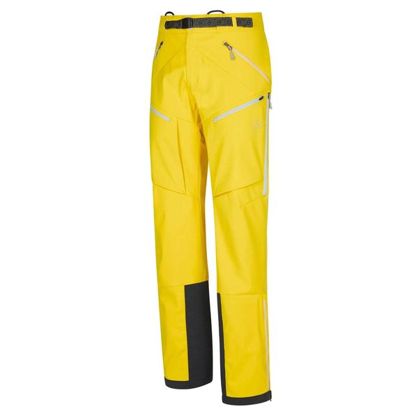 Spodnie trekkingowe męskie La Sportiva Bernina 3.0. Żółte spodnie materiałowe męskie La Sportiva, m, bez wzorów, z elastanu. W wyprzedaży za 673.00 zł.