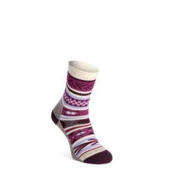 Skarpety merino męskie Smartwool Everyday Cabin Games Crew Socks. Fioletowe skarpety męskie Smartwool, bez wzorów. Za 96.99 zł.