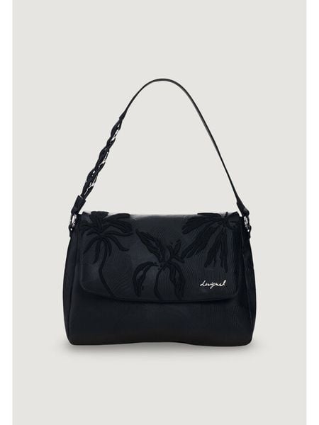 Desigual Plecak 26SAKP31 Czarny. Czarne plecaki damskie Desigual, bez wzorów, z materiału. Za 270.99 zł.