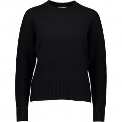 Sweter w kolorze czarnym. Czarne swetry damskie Gottardi, z wełny, z okrągłym kołnierzem. W wyprzedaży za 195.95 zł.