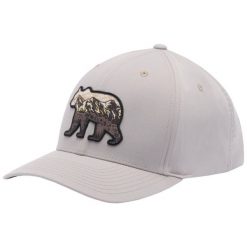 Czapka z daszkiem dla dorosłych Lost Lager 3D Stretch Snapback. Białe czapki i kapelusze męskie Columbia, na lato, bez wzorów, z elastanu, sportowe. Za 109.00 zł.