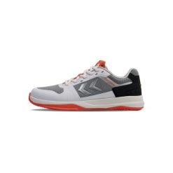 Buty halowe Hummel Power Play Pro. Białe buty sportowe męskie Hummel, z materiału, bez zapięcia, do piłki ręcznej. W wyprzedaży za 368.50 zł.